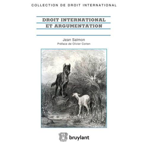 Droit International Et Argumentation