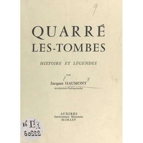 Quarré-Les-Tombes