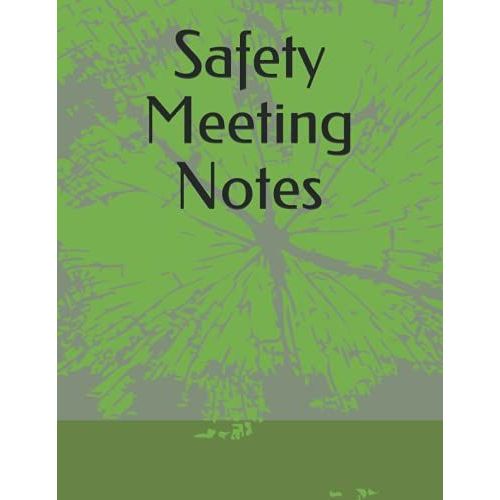 Safety Meeting Notes: Biweekly