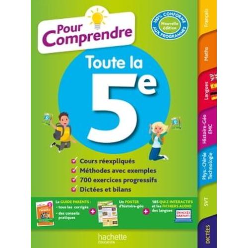 Pour Comprendre Toutes Les Matières 5e