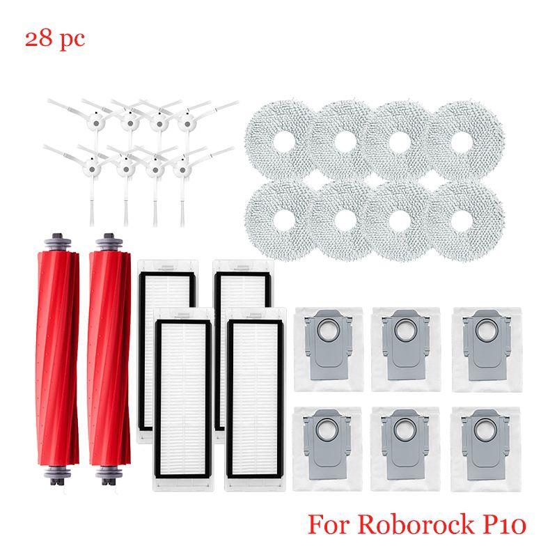 Rechange Compatibles pour Roborock Q Revo, Compatibles pour les Accessoires  de Robot Aspirateur Roborock P10 ACCESSOIRE D’ASPIRATEUR