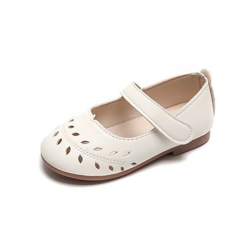 Sandales Tout Assorties Femme Petite Princesse Filles Chaussures Antidérapantes Pour Enfants Printemps Et Automne Nouvelle Mode Enfants Moyens Et Grands Enfantsleves Du Primaire-28-blanc