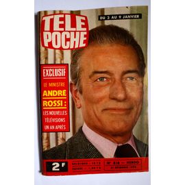 Télé Poche - N°516 - 31 Décembre 1976 - André Rossi