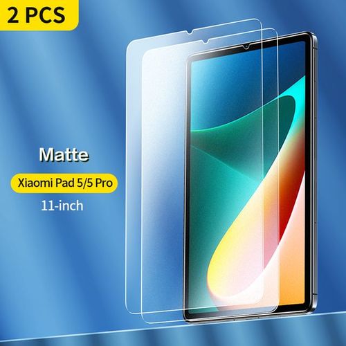 Verre Trempé Pour Xiaomi Mi Pad 5 11 Pouces Pad 5 Pro 12.4 Pouces Tablette 9h Protecteur D'écran Hd Anti Blue Ray Avec Outil
