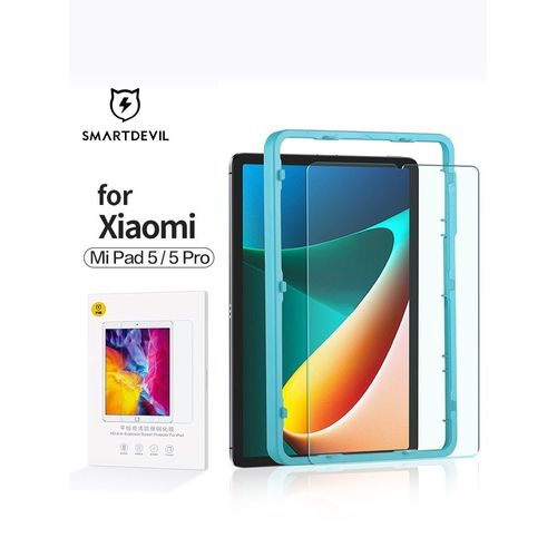 Verre Trempé Pour Xiaomi Mi Pad 5 11 Pouces Pad 5 Pro 12.4 Pouces Tablette 9h Protecteur D'écran Hd Anti Blue Ray Avec Outil