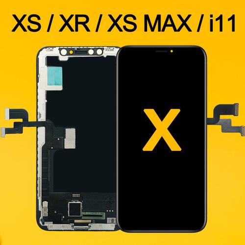 Écran Pantallia Lcd Testé Pour Iphone X Xr 11 Appareil Incell Surface Tactile Et Numérique Assemblée Pour Iphone Xs Max Oled