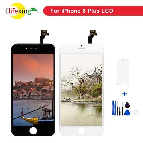 Bloc Écran Tactile Lcd De Remplacement Sans Pixel Mort Pour Iphone 6 Plus 1 Pièce