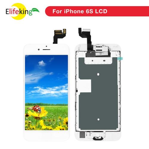 Écran Tactile Lcd 3d De Remplacement Avec Caméra Frontale Et Bouton D'accueil Pour Iphone 6s 3 Pièces/Lot Livraison Gratuite