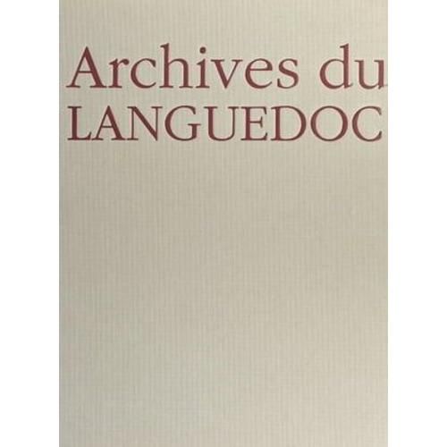Archives Du Languedoc