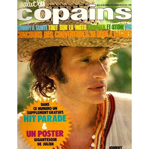 Salut Les Copains N° 117 Du 01/05/1972 - Complet  Johnny A Tahiti - Stone Et Charden - Severine - Sardou - V. Sanson - F. Hary - J. Jordan - Salvatore Adamo