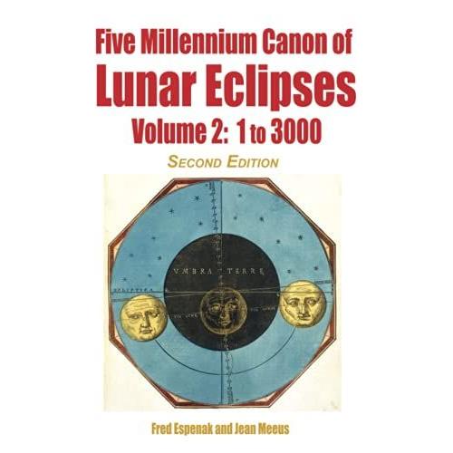 Five Millennium Canon Of Lunar Eclipses: Volume 2: 1 To 3000