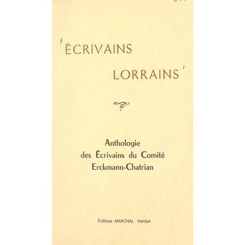 Écrivains Lorrains