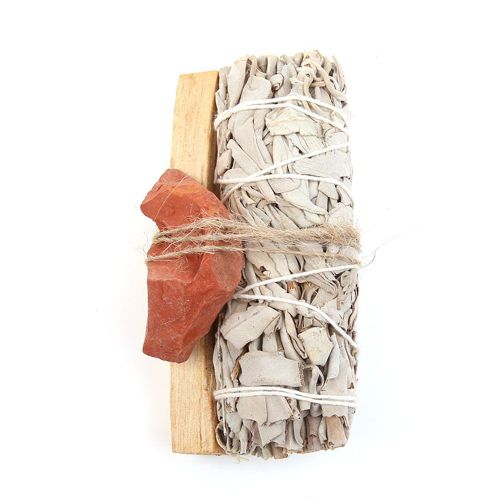 Mèches d'arômes de sauge blanche, bâtons de bois parfumés, Purification d'intérieur