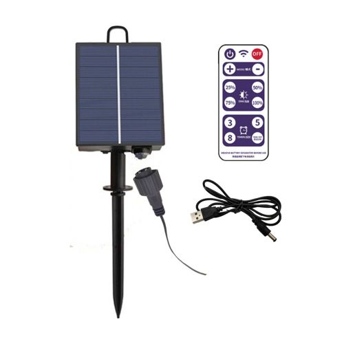 Panneau De Commande De Guirlande Lumineuse Solaire Circuit Imprimé Avec Interrupteur Module De Contrôle De La Lumière Solaire