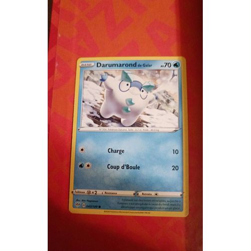 Pokémon Darumarond De Galar 043/189