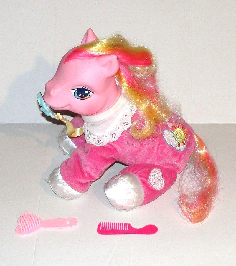 peluche poney my little pony interactive hasbro 2005