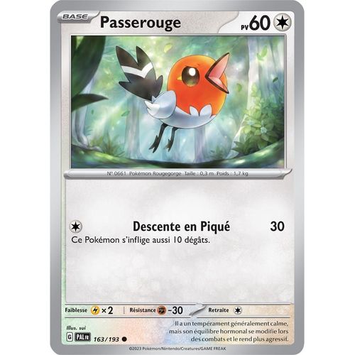 Passerouge - 163/193 - Evolutions À Paldea
