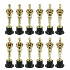 Moule à statue d'oscar, 12 pièces, récompense les gagnants de magnifiques trophée lors des cérémonies