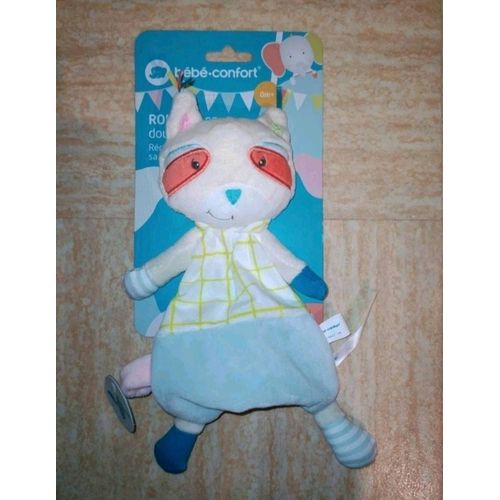 Doudou Plat Romeo Le Raton Laveur  Bébé Confort