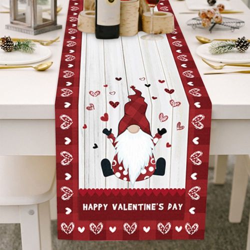 Chemin De Table Pour La Saint-Valentin, Décoration De Table Pour Fête, Mariage, Festival, Produits 2022