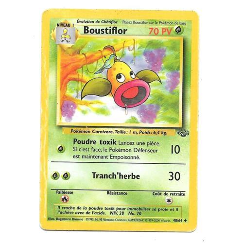 Carte Pokémon Boustiflor 48/64 - Wizards Jungle (Vf)