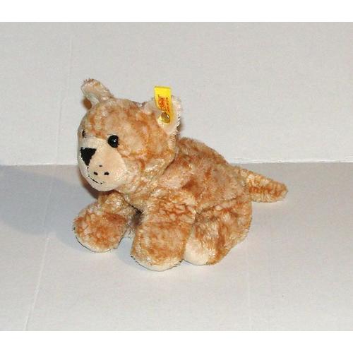 Doudou Chat Roux Steiff Peluche 15 Cm