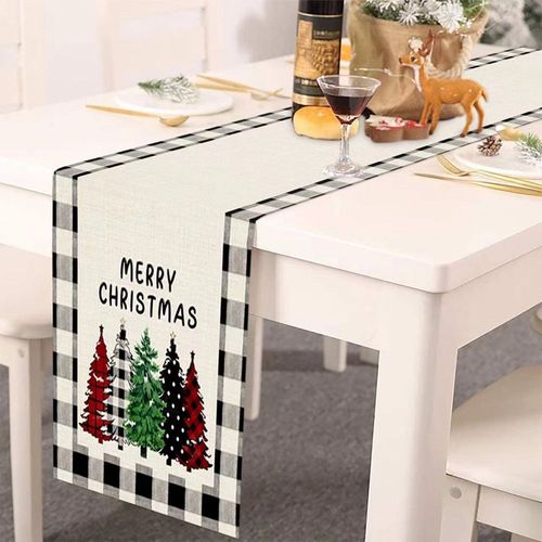 Chemin De Table De Noël Et Nouvel An 2022, 1 Pièce, Décorations Pour La Maison