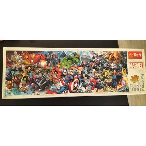 Puzzle Panorama Marvel 1000 Pièces (Trefl).