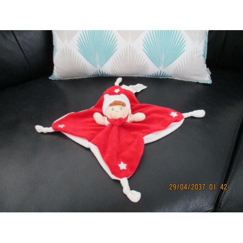 Doudou Plat Lutin/Poupée Rouge Nicotoy Simba Dickie Belgium