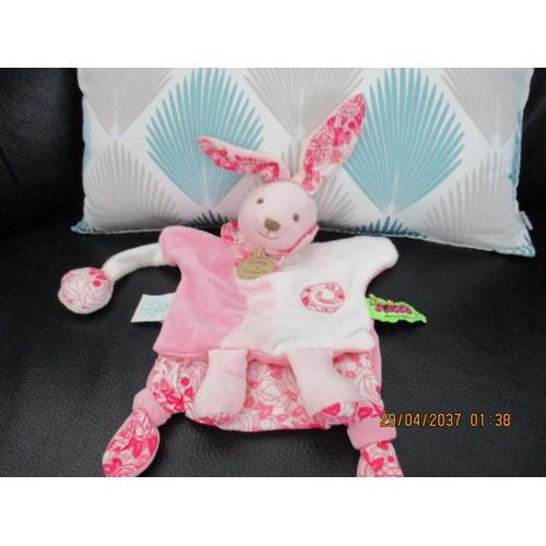 Doudou Marionnette Lapin Rose Doudou Tatoo Doudou Et Compagnie