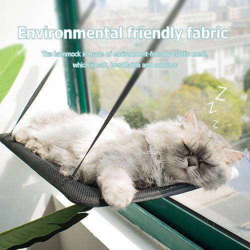 Lit Suspendu Pour Chat, Ventouse Pour Animal De Compagnie, Hamac De Rebord De Fenêtre, Cadre D'escalade Pour Chaton, Assistance D'air, Siège Solaire, Accessoires Pour Animaux