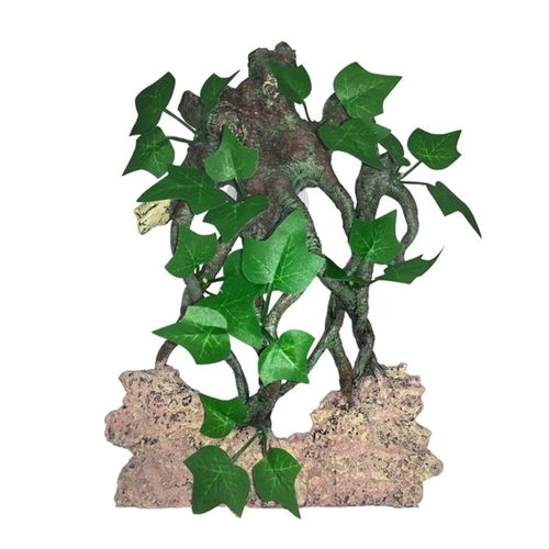Plantes Grimpantes De Reptiles Avec Feuilles, Décoration De Plantes De Terrarium Avec Ventouses, Livraison Directe