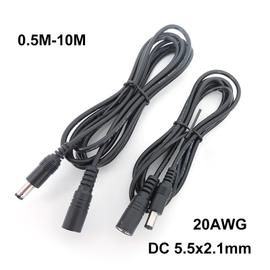chargeur 5V 2A 5.5x2.5mm avec câble DC 1M noir