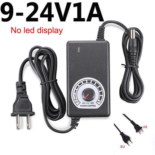 Chargeur universel 220V à 9V-24V l'autorisation 3A 5A, adaptateur d'alimentation réglable, prise 5V 12V 24V 18V DC convertisseur connecteur aved