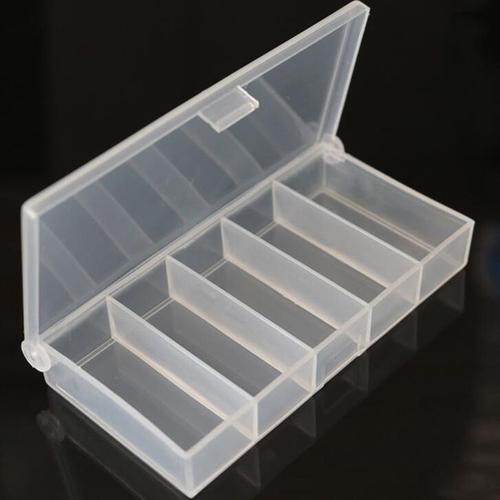 Boîte De Rangement En Plastique À 5 Compartiments Pour