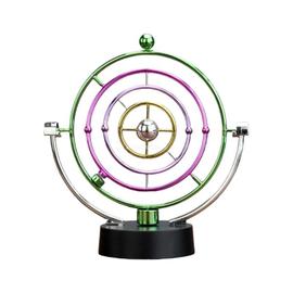 Nouvelle rotation mouvement perpétuel balançoire globe céleste Newton  Pendulum Modèle cinétique orbital tournant Gadget Accueil Ornements  Artisanat