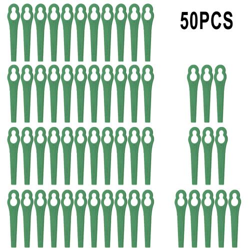 Accessoires pour outils électriques de jardin, plastique vert sphérique pour Florabest FRTA20 A1, pièces de tondeuse sans fil, 50 pièces, 100 pièces