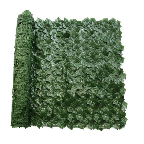 Clôture De Confidentialité En Plastique, Clôture Murale De Lierre D'extérieur, Écran Mural Cousu Vert Écologique, Décoration De Jardin Multifonctionnelle Pour La Maison