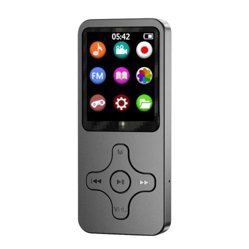 Mini lecteur de musique HiFi MP3 MP4, écran LCD 1.8 pouces, haut-parleur Bluetooth, baladeur Portable avec stylo d'enregistrement Radio FM E-book