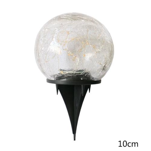 Lampe Led Solaire À Forme De Boule Ronde, Imperméable, Éclairage D'extérieur, Luminaire Décoratif De Sol, Idéal Pour Un Jardin, Un Sentier Ou Une Cour