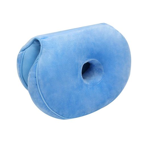 Coussin De Siège En Peluche, Mousse À Mémoire De Forme En V Pour Femmes, Confortable, Orthopédique, Support De Siège Pour Chaise De Bureau, Massage, Soulagement Des Hanches