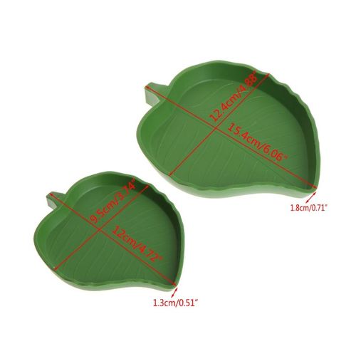 Bol De Nourriture Pour Animaux De Compagnie, Bol D'eau Pour Reptile, Gecko Araignée Scorpion Caméléon Reptile Amphibiens Terrarium, 2 Tailles