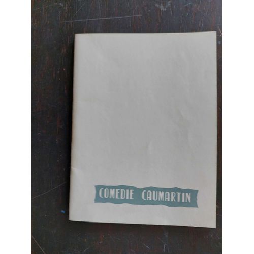 Livret 1933 Piece De Theatre : Comedie Caumartin : Boeing-Boeing / Photos De Marc Camoletti / Christian Gerard / Jean-Pierre Darrasalain Lionel...