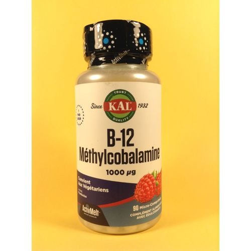 Vitamine B 12 Méthylcobalamine 90 Comprimés 