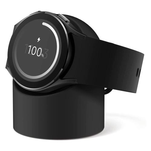 Socle de chargeur en silicone pour Samsung Galaxy Watch 5/5Pro, support de chargeur antidérapant, pièces de rechange, base de charge sans fil
