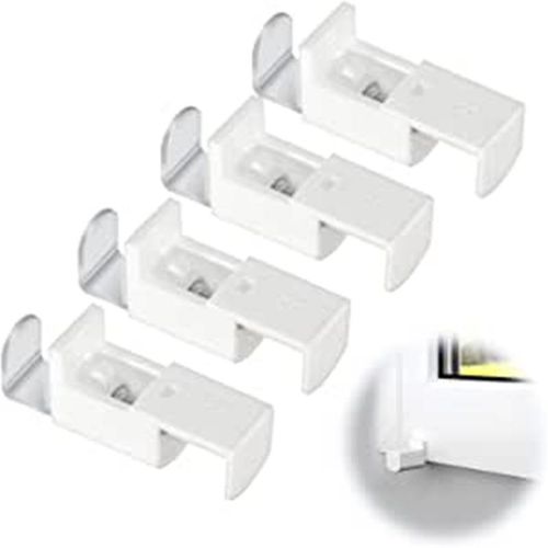 Supports De Stores Blancs, 10 Pièces, Supports De Montage De Stores De Fenêtre