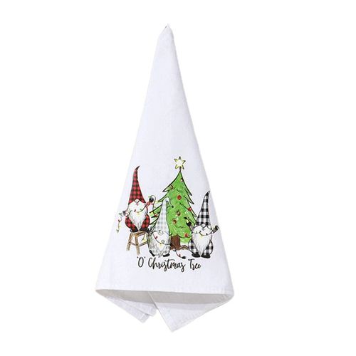 Serviette À Main De Noël Gnome, Couronne De Voiture, Serviettes À Vaisselle, Pour La Maison, La Cuisine, La Salle De Bain, Essuyer Les Mains
