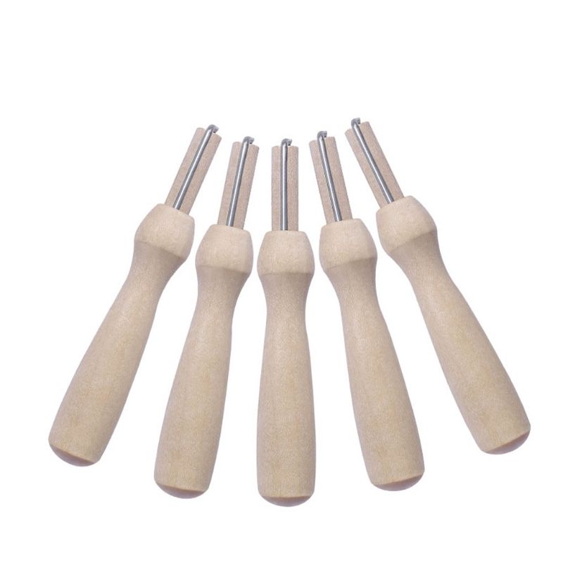 Lot De 5 Aiguilles De Feutrage Utiles, Support De Poigne En... - 2