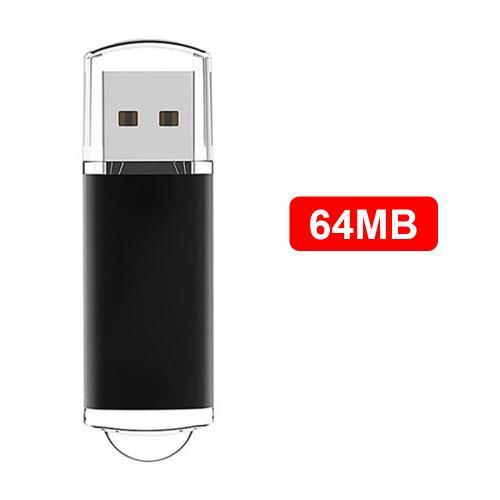 Clé USB 2.0 haute vitesse avec capuchon transparent, disque mémoire pour mariage, 64 Mo, 128 Mo, 256 Mo, 512 Mo, 1 Go, 2 Go, 4 Go