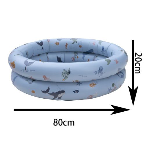 Anneau De Natation Gonflable Pour Bébés Et Enfants, Jeu De Sable D'intérieur, Matelas Gonflable, Baignoire En Plein Air, Jouets De Plage D'interaction Avec Les Parents